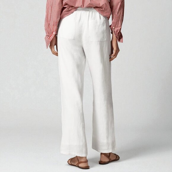 J. Crew Petite new Soleil pant in linen Size XS Petite - Picture 2 of 11
